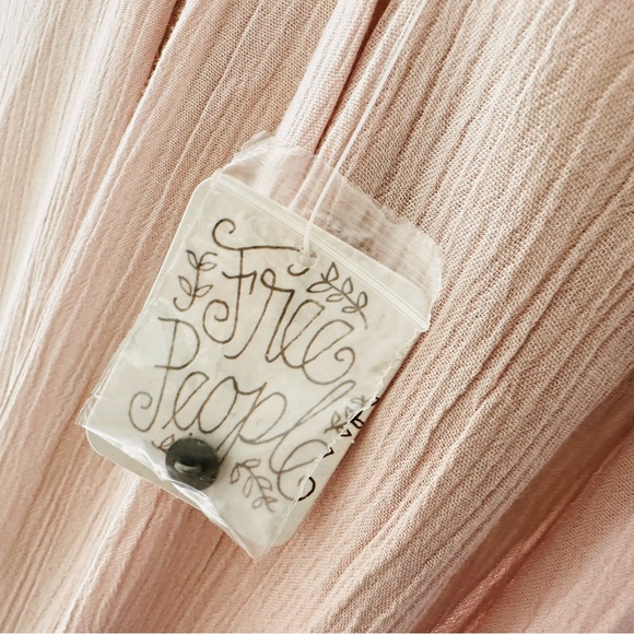 Lacy Gauze Womens Top Free People Small Loose Fit - Picture 13 of 15